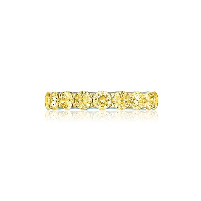 Золотое кольцо-дорожка огранки Круг KOJEWELRY™ 5080