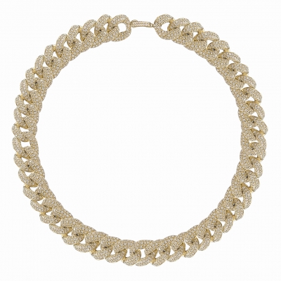  PAVE CHAINS 12mm  925 KOJEWELRY 20110Y