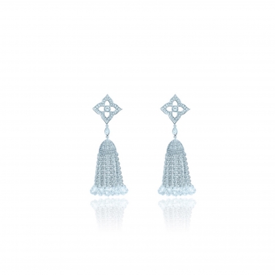 Серьги HYDRANGEA (Гортензия) с кисточками KOJEWELRY™ 64000 Серьги HYDRANGEA (Гортензия) с кисточками KOJEWELRY™ 64000