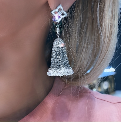 Серьги HYDRANGEA (Гортензия) с кисточками KOJEWELRY™ 64000 Серьги HYDRANGEA (Гортензия) с кисточками KOJEWELRY™ 64000