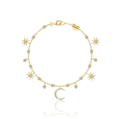  Star & Moon  925 KOJEWELRY 610308