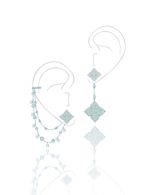 Серьги-трансформеры HYDRANGEA 2.0 KOJEWELRY© 610631