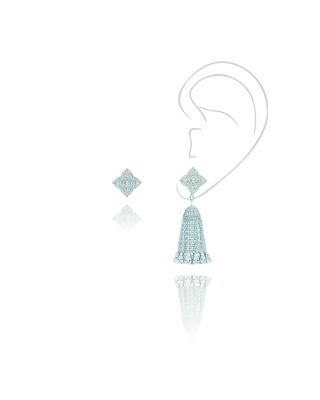 Серьги с кисточками HYDRANGEA 2.0. KOJEWELRY 610634