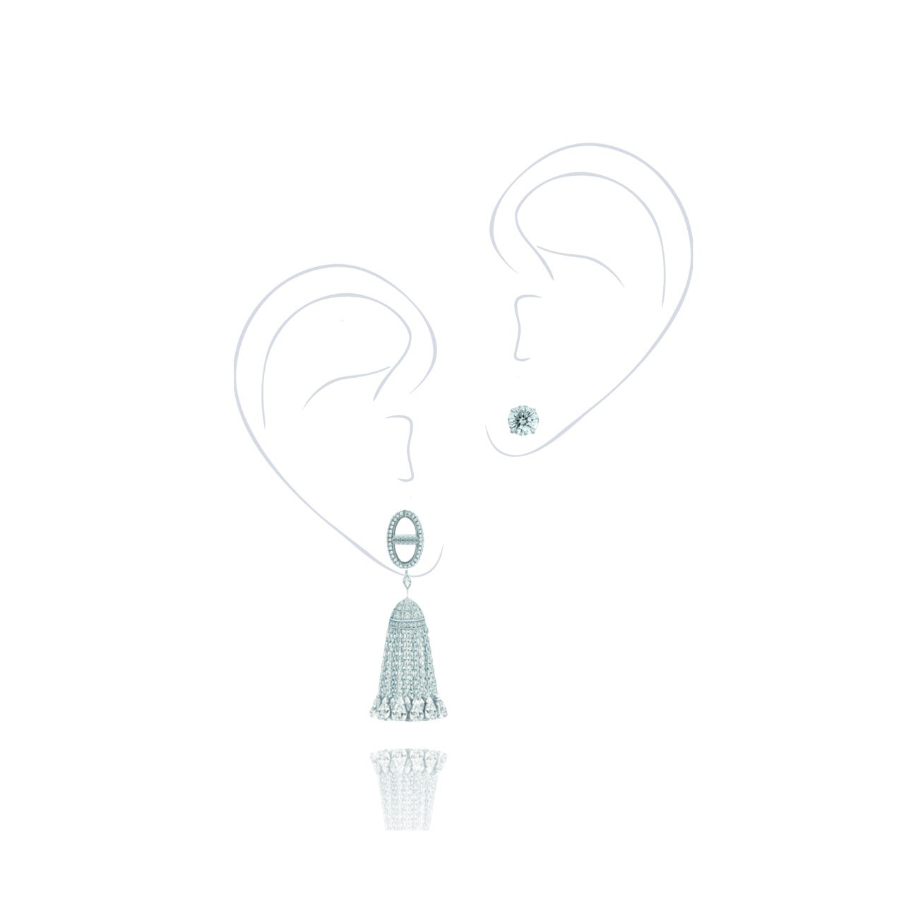 Серьги с кисточкой MYSTERY LINKS KOJEWELRY 610637 Серьги с кисточкой MYSTERY LINKS KOJEWELRY 610637